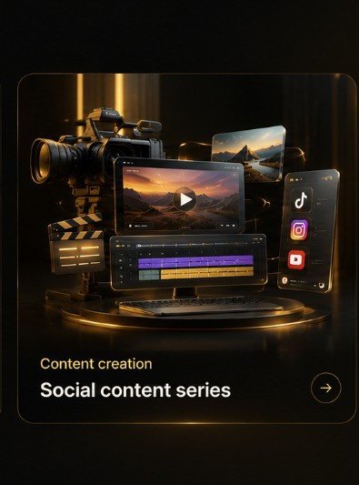 Social content series project preview